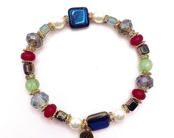 Pulsera apilable de cuentas