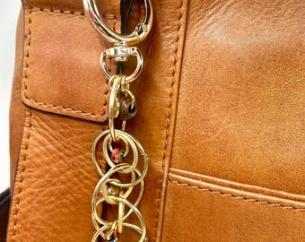 Charm para bolso vintage reciclado hecho a mano