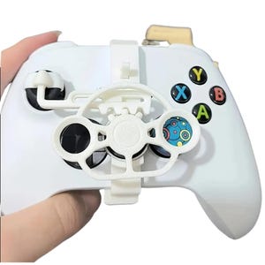 Mini Steering Wheel for Xbox Controller | 3D Printed Racing Clip | Xbox Series X/S Accessory