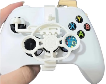 Mini volant pour manette Xbox | Clip de course imprimé en 3D | Accessoire Xbox Series X/S