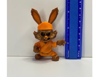 3D Printed Articulated Ninja Bunny – Handmade Collectible Figure