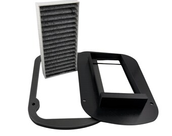 Jeep Wrangler TJ LJ Cabin Air Filter Retrofit Kit 2003-2006 3D Printed Adapter