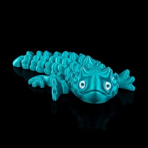 3D Printed Flexi Bearded Dragon – Articulated & Realistic Design