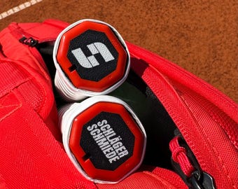 Personalisierte Griffkappe für Tennisschläger – mit Logo oder Text – Wilson, Babolat, Head, Yonex