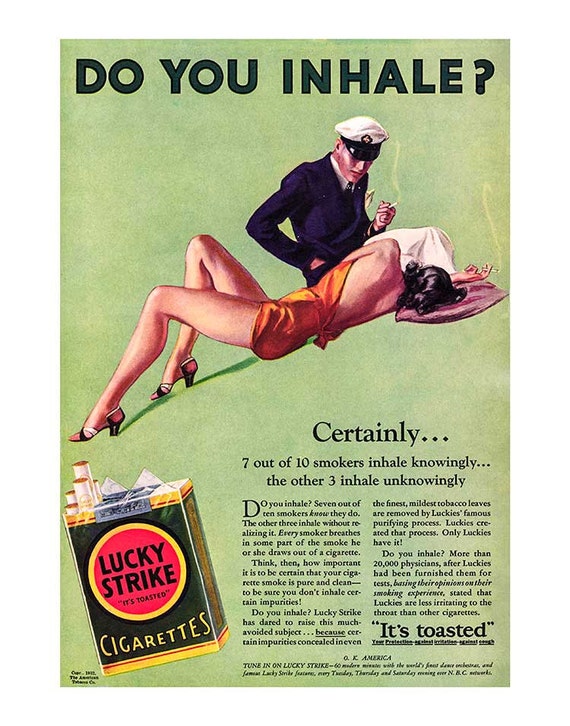 Titter Vintage Mens magazine  poster reproduction 