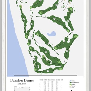 Pacific Dunes-golfbaan (natuurlijk)