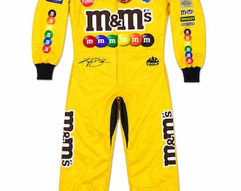 Kyle Busch M&M’s NASCAR Racing Suit – Children and Adult Custom Race Suit