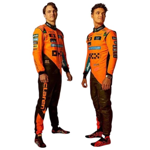2025 McLaren Go Kart Race Suit F1 Oscar Piastri / Lando Norris Karting Racing Suit