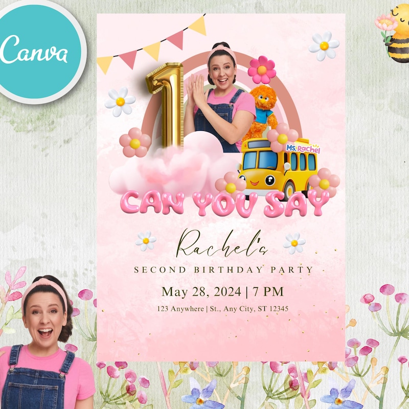 Ms Rachel Birthday Decorations - Etsy