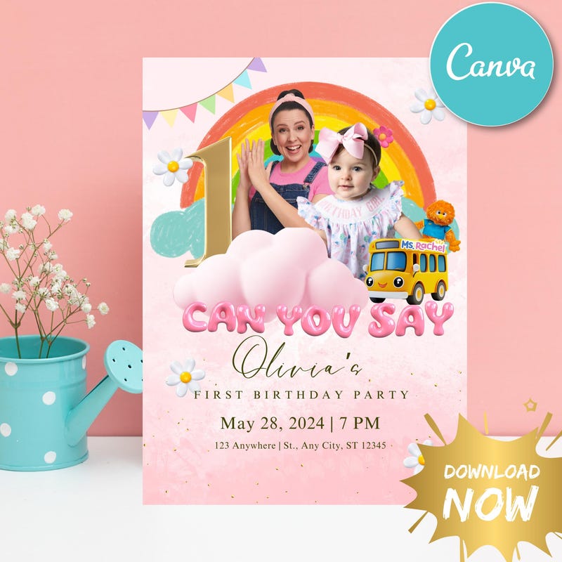 Ms Rachel Birthday Png - Etsy