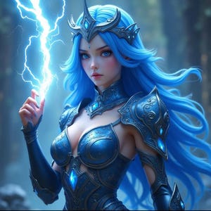 Storm Goddess B|Living Entity Preconjured| Spirit Companion
