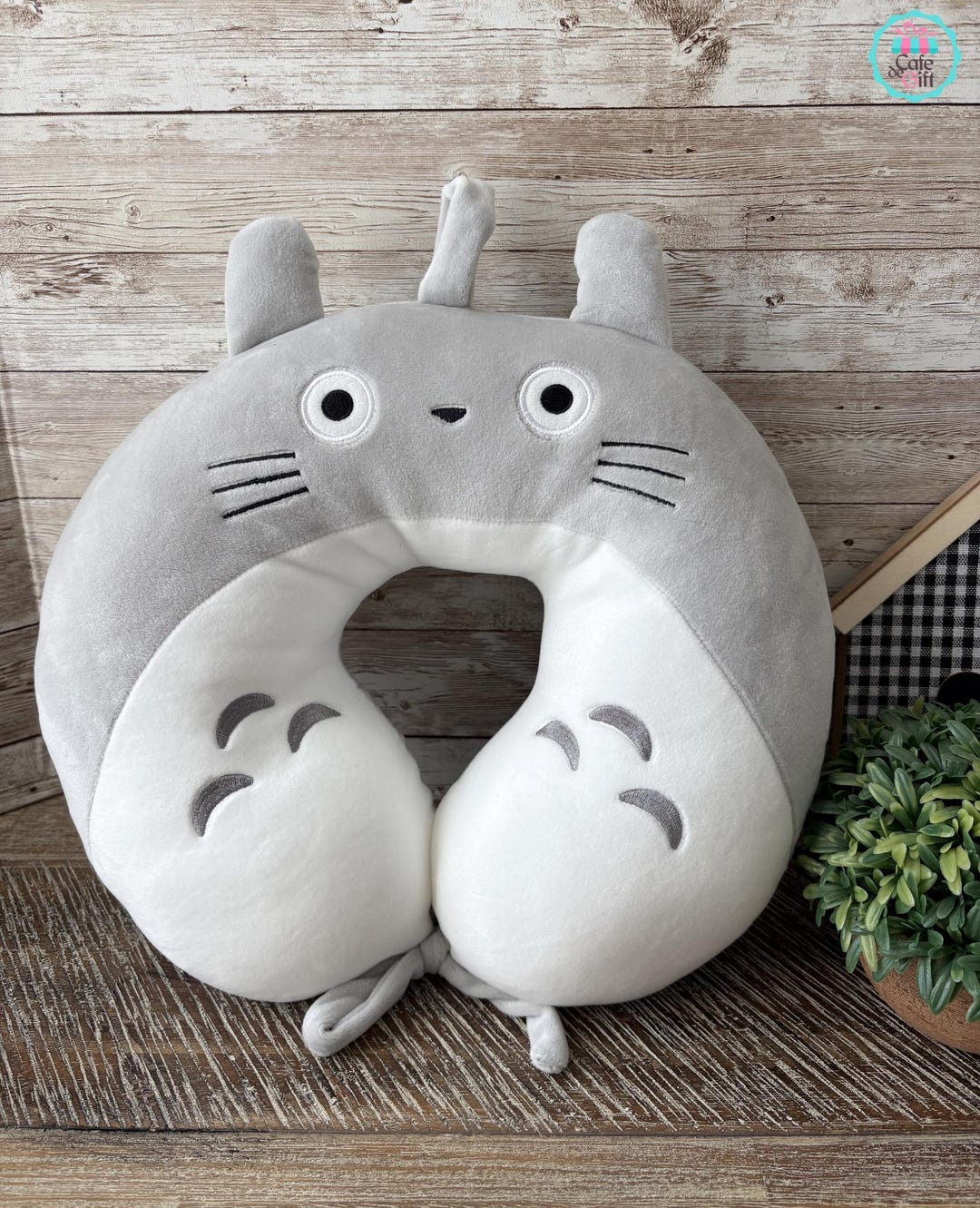 Totoro Neck Cushion, Neck Pillow, Character Neck Cushion, Travel
