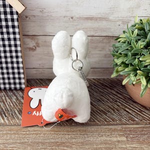 Miffy Plush Bag Charm, Bag Clip, Plush Key Chain, BRUNA FAMILY Bag Charm, Clip Accessory, Gift image 11