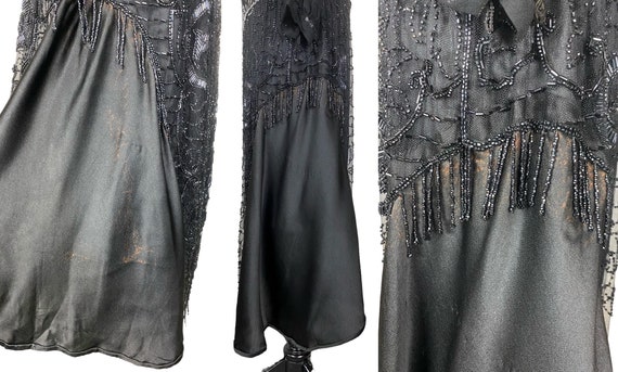 Vintage 1920s Dress, Art Deco Beaded 20s Dress, X… - image 10