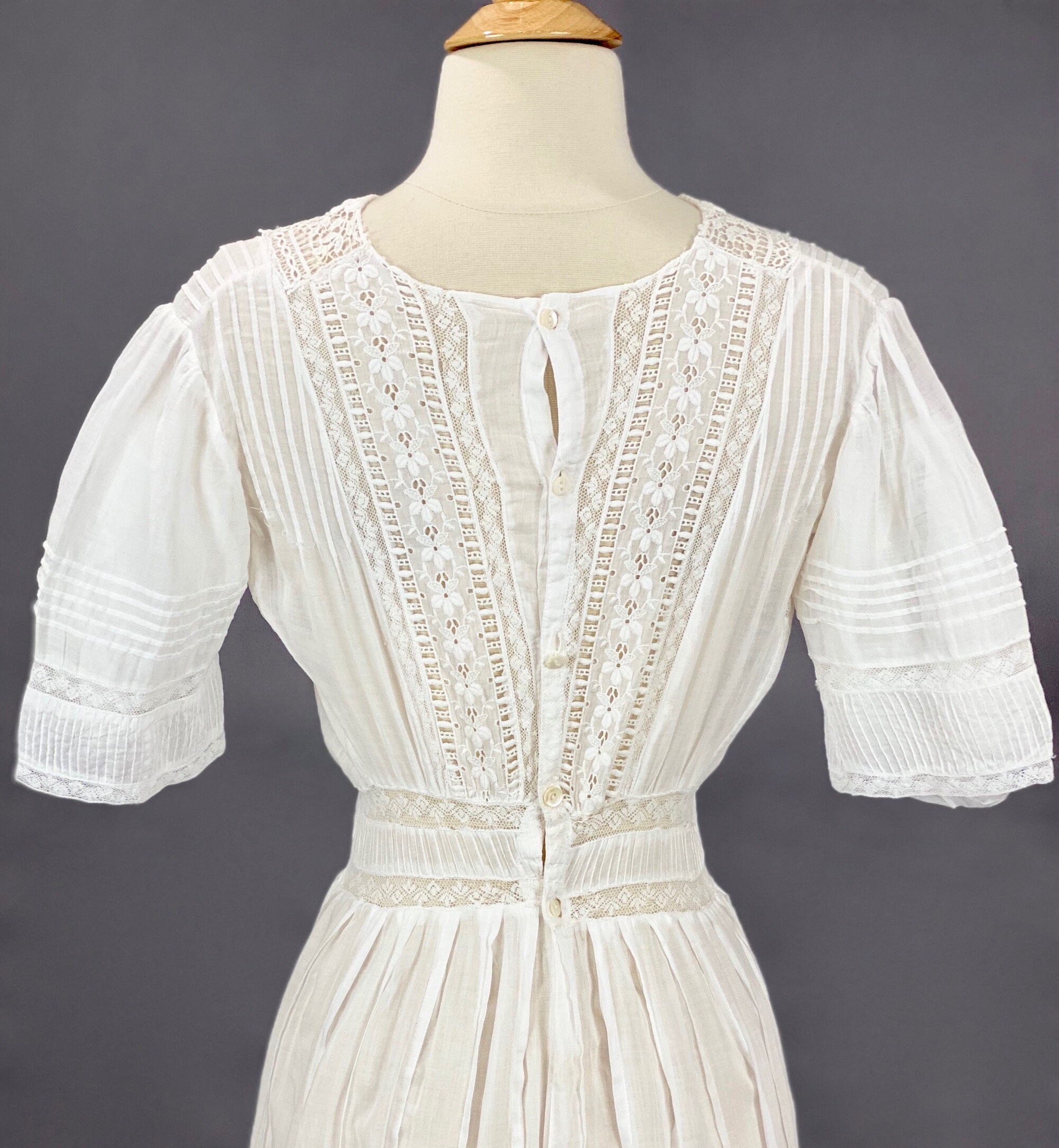 cotton lace gown