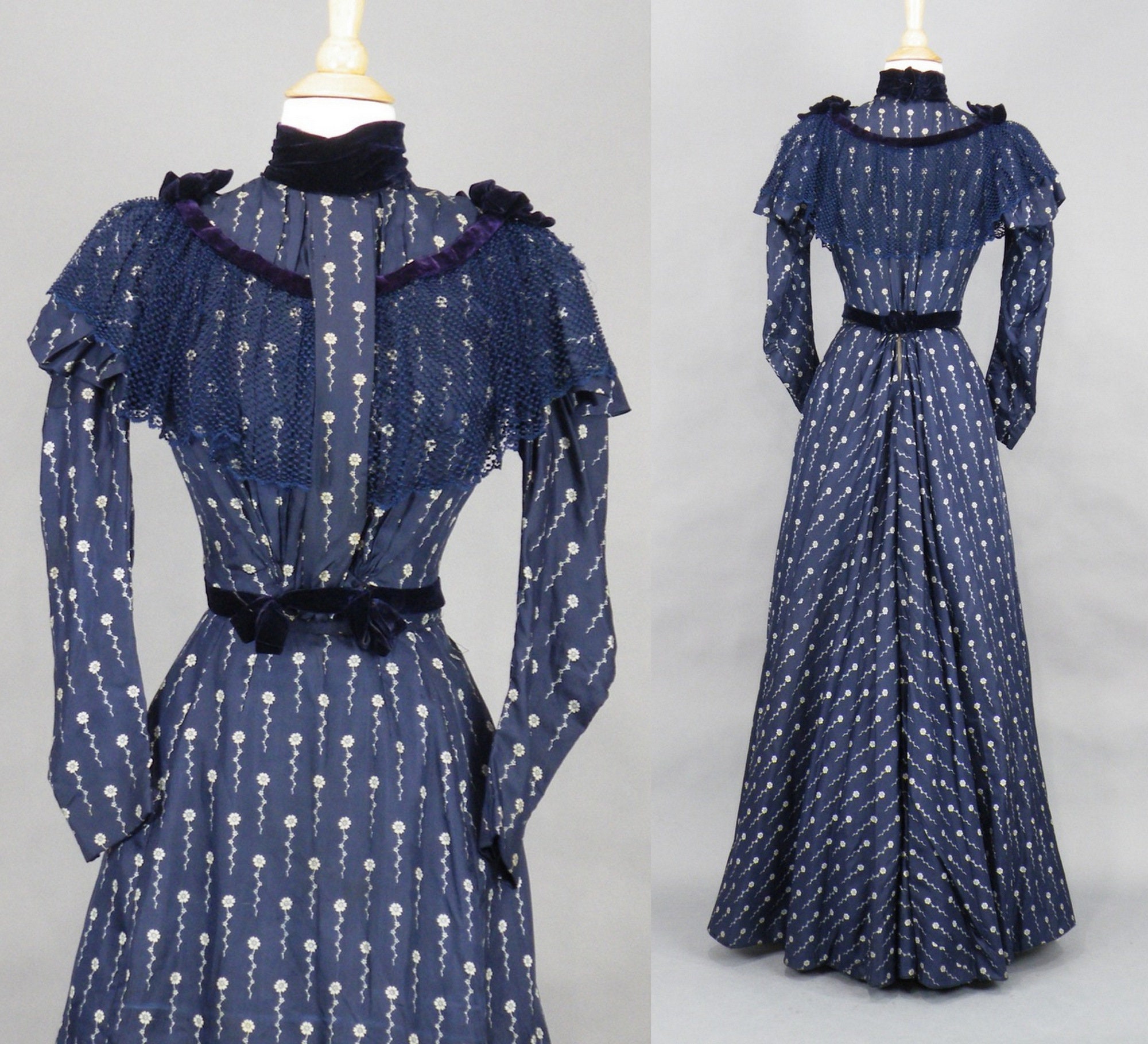 1890s day dress