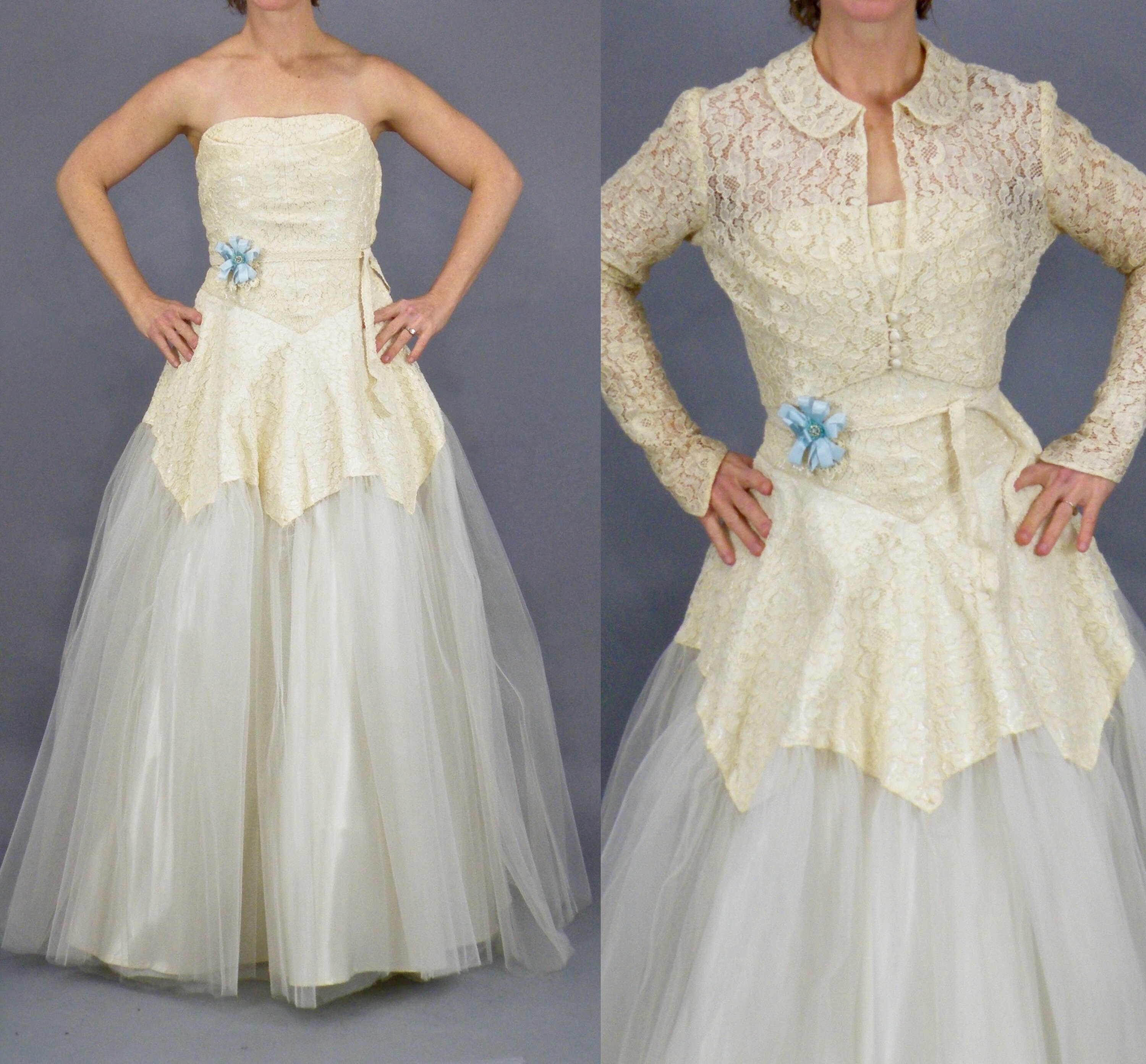 vintage 1950s wedding dresses
