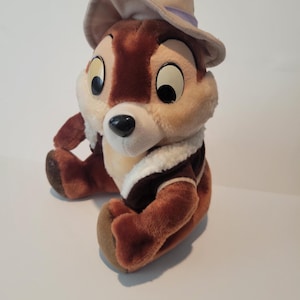 Vintage Chip 'N Dale Rescue Rangers Plush Disneyland Disney World Exclusive 10"