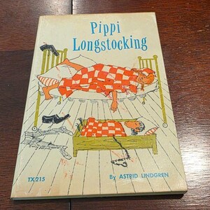 Pippi Longstocking by Astrid Lindgren Scholastic Paperback 1973