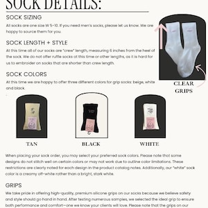 Espresso Martini Socks - Available in grip socks for Pilates, Barre, Lagree and Regular (bachelorette, girls night) image 10