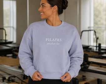 Pilates Instructor Crewneck, Gift for Pilates lover, Pilates Studio, Instructor, Pilates Sweatshirt