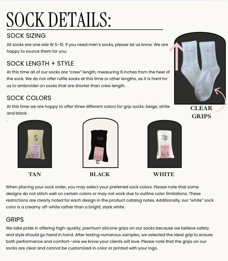 What, Like It's Hard? Grip Socks - For Pilates, Barre, Lagree or Yoga image 4