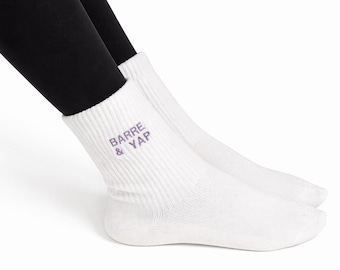 Barre & Yap Grip Socks, Perfect gift for barre enthusiasts, instructors, studios