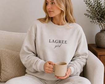 Lagree Girl Crewneck, Gift for Lagree Lover, Lagree Studio, Instructor, Lagree Sweatshirt