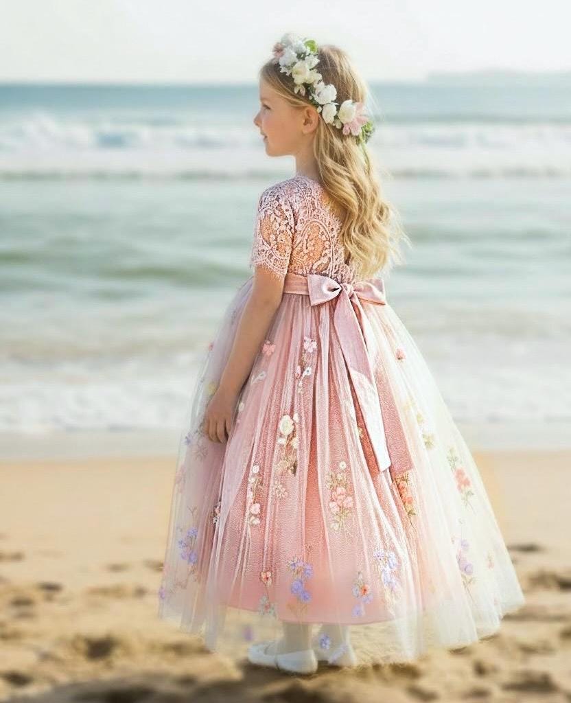 Pink Jr Bridesmaid Dress - Etsy Pink Jr Bridesmaid Dress - Etsy