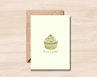 St. Patrick’s Day Birthday Card – Cute Printable Birthday Card – Instant Digital Download