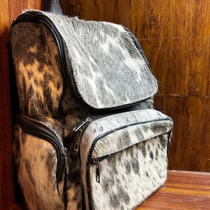 Genuine Cowhide Leather Backpack Bag for Women & Men | Premium Design for Diaper, Travel, Gym, Sports, and Gifts Bag and Versatile Usage
