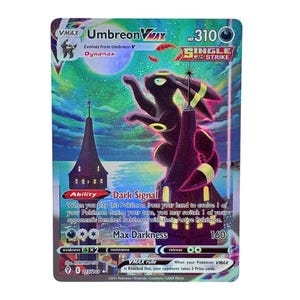 Gengar VMAX 271/264 Pokemon Proxy Custom Holo Card (best Gengar VMAX 271/264 Pokemon Proxy Custom Holo Card (best