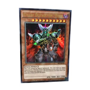 YGO Rey de la Destrucción - Xexex - Tarjeta Proxy - Diseño Ultra Raro