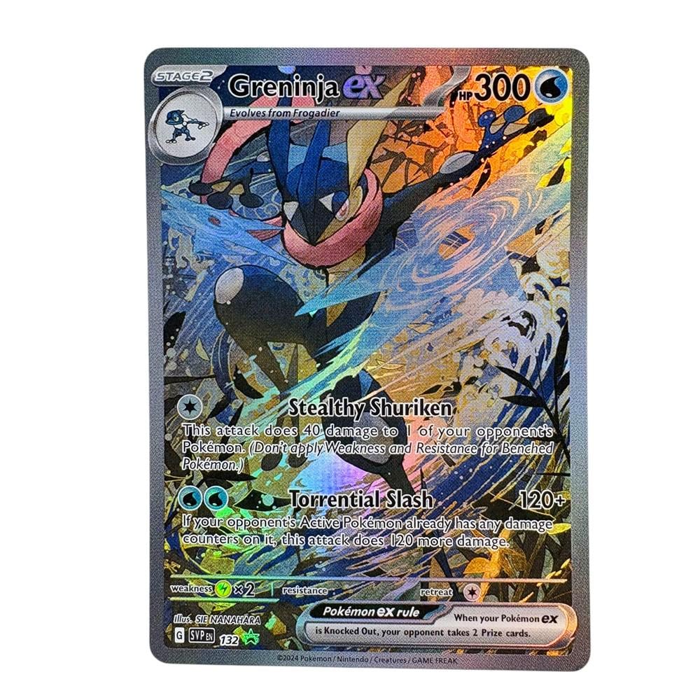 Alt Art Greninja Ex Ash-Greninja EX Pokemon Card ( Holo) - Heavily Played /  Poor Condition XY133 Black Star Promo