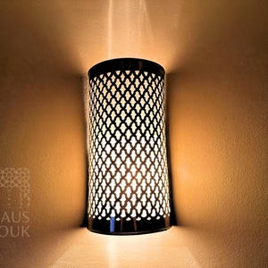 Moroccan brass wall sconce handmade brass wall lamp traditional wall light fixture decorative Moroccan home lighting for living room home