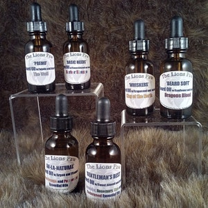 BEARD OILs for the Discerning Gentleman - Grooming - Quality - Man - Premium Oils