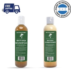 Batana Shampoo and Conditioner Set by Batana Made - Made in Honduras