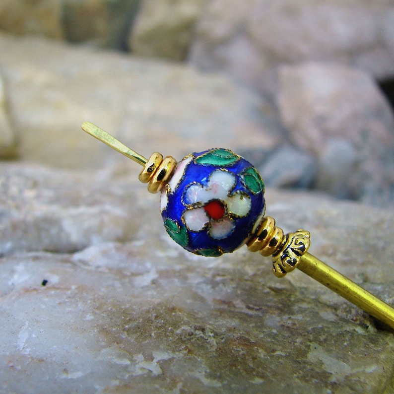 Chinesische Haar Essstäbchen Crystal Strass Flower Hair Stick Pins