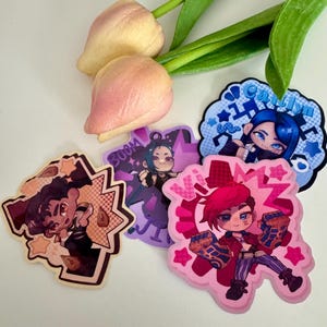 Arcane Character Sticker Collection | Arcane Waterproof Sticker | League Of Legends