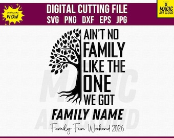 No hay familia como la mía SVG PNG, Reunión familiar Svg, Reunión familiar Png, Árbol de reunión familiar, Reunión familiar 2026 Svg, Familia Svg