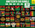 Juneteenth SVG Bundle,  Juneteenth PNG Bundle, Juneteenth Svg, Celebrate 1865, 1865 Svg, Black History Month Svg, We are Black History Svg