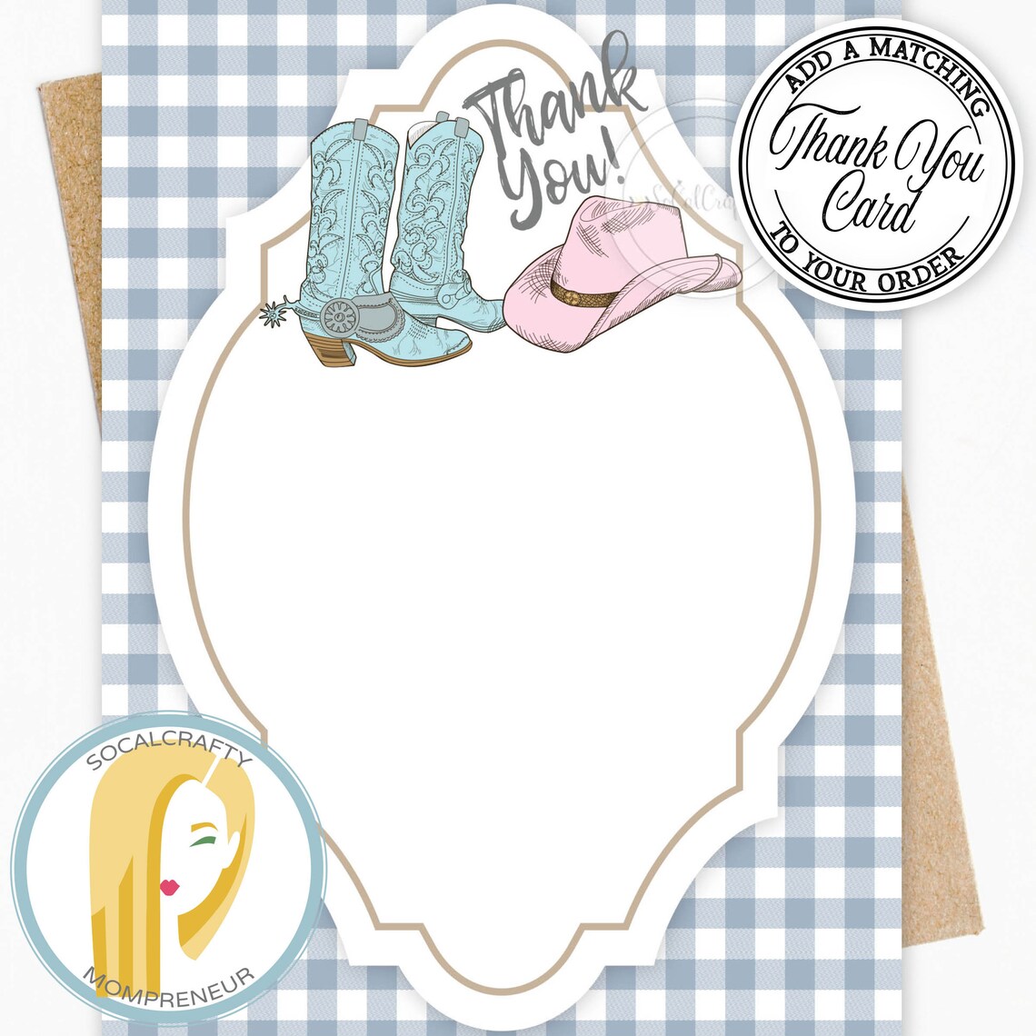 Printable Cowboy Cowgirl Party Poster / Custom Cowgirl Welcome | Etsy