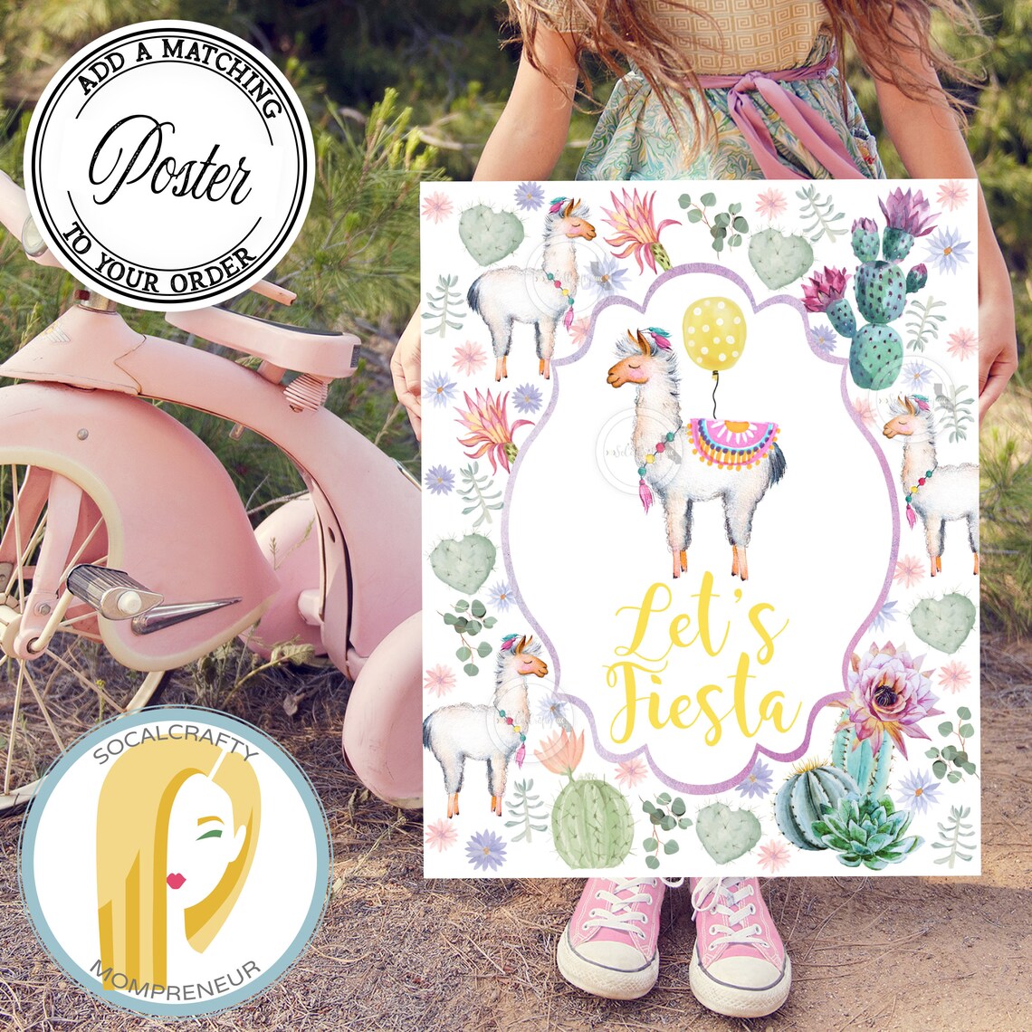 Printable Llama Party Favor Tags / Alpaca Gift Tag Instant | Etsy