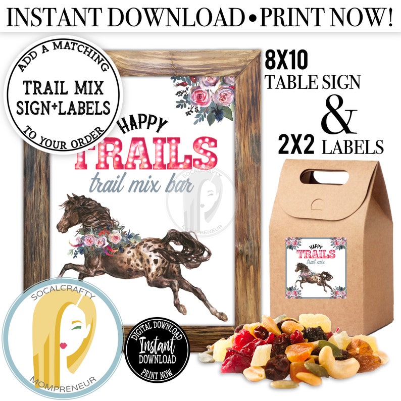 Printable Adopt A Pony Sign / Adopt A Horse Poster / Cowgirl - Etsy
