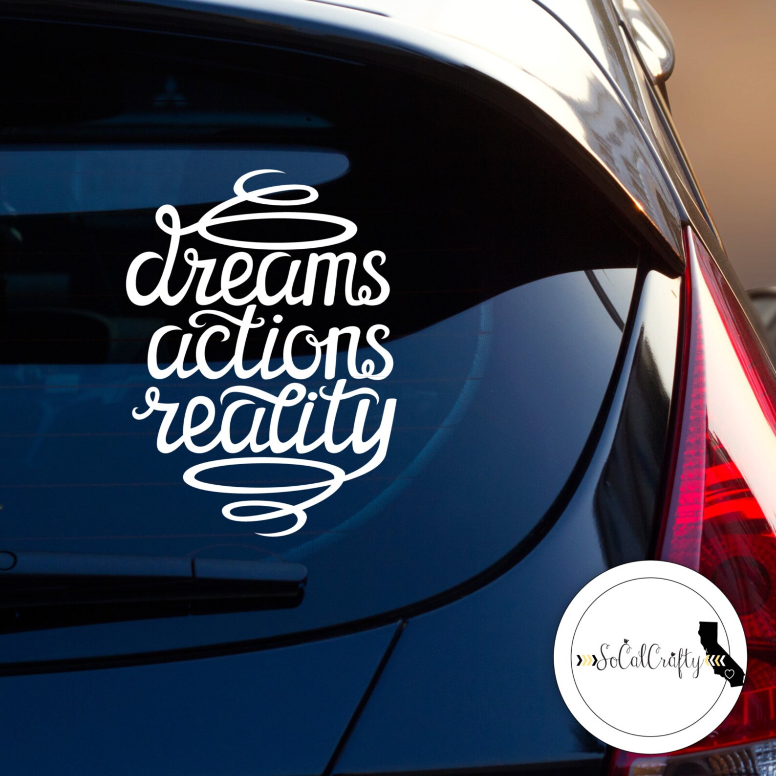 Inspirational Quote Decal Vinyl Decal Typography Laptop Etsy