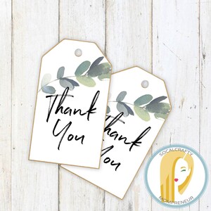 Printable Bridal Shower Favor Tags / Party Favor Tag Instant - Etsy