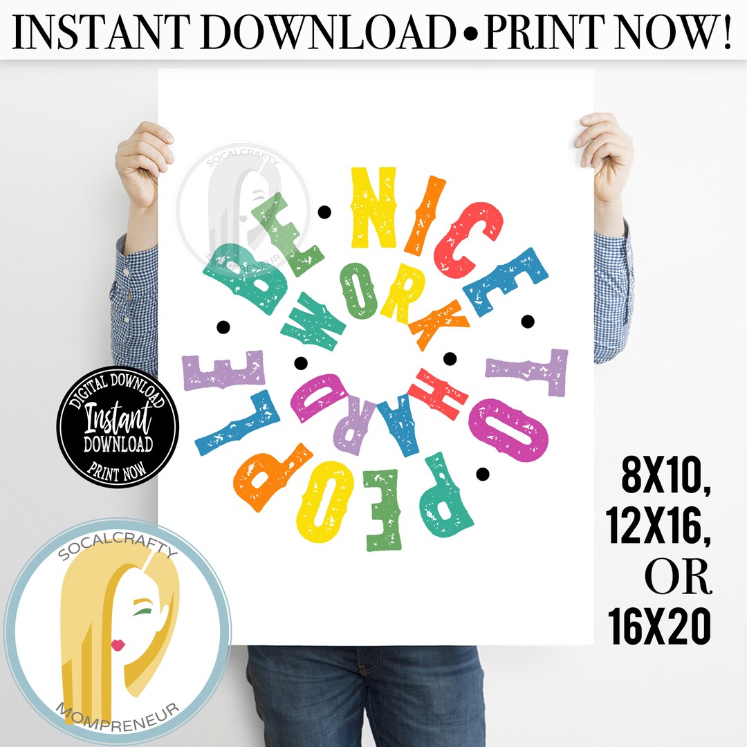 Printable Classroom Rules / House Rules / Classroom Decor / Teacher