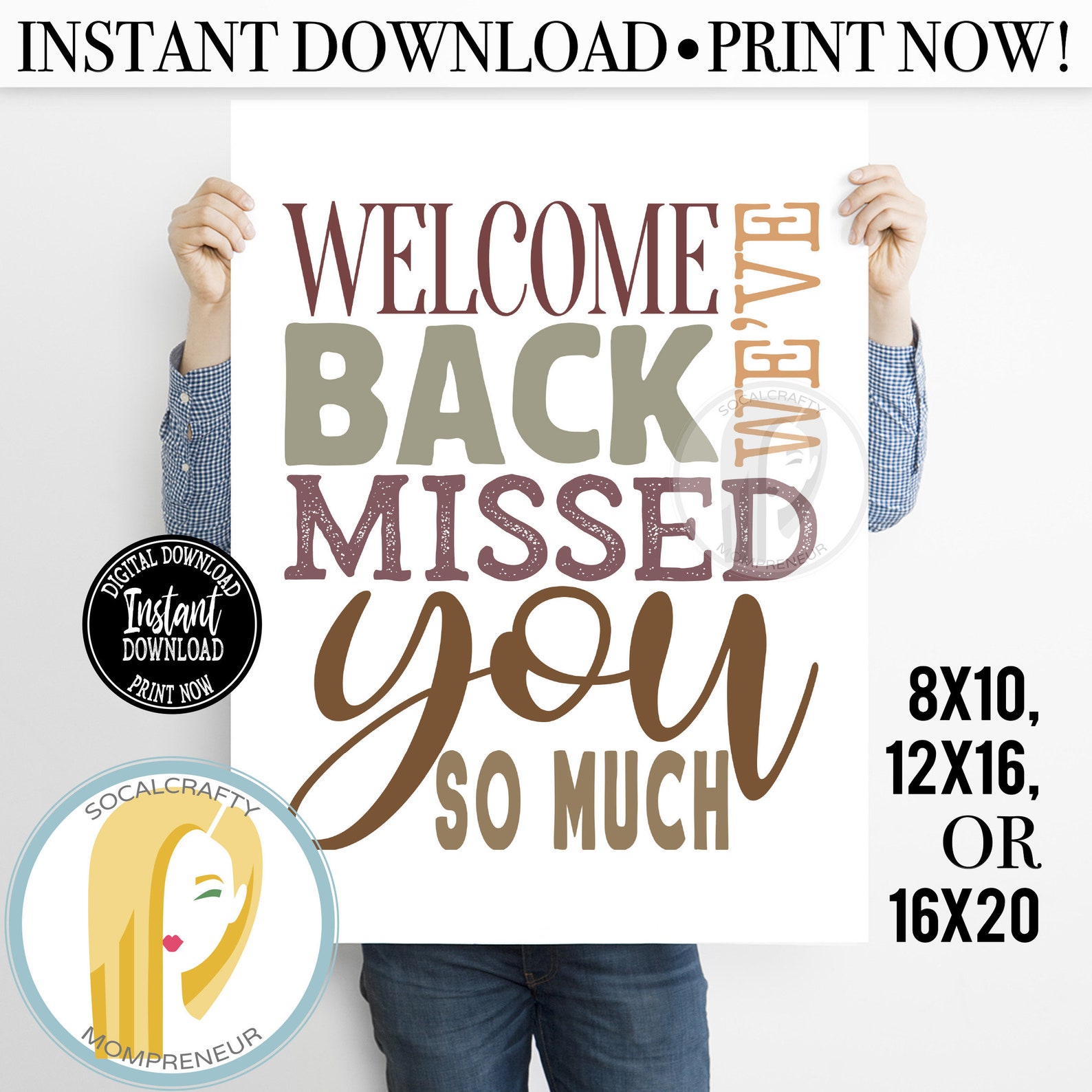 printable-welcome-back-sign-we-ve-missed-you-poster-etsy