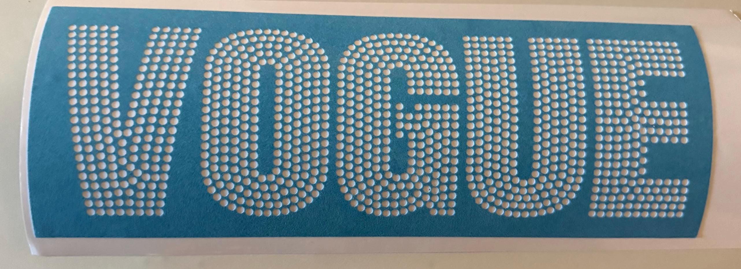 Custom Flock Design Custom Rhinestone Flock Template Cut to Your Design File Specifications ...