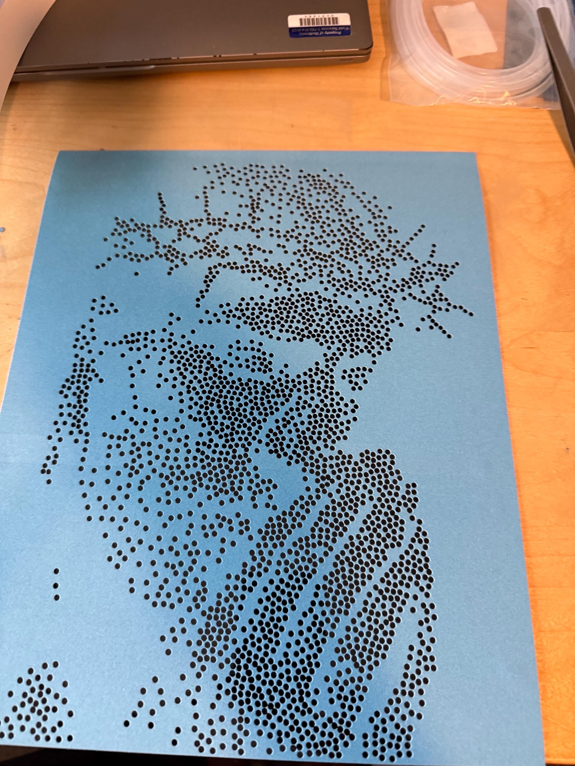 Custom Flock Design Custom Rhinestone Flock Template Cut to Your Design File Specifications ...